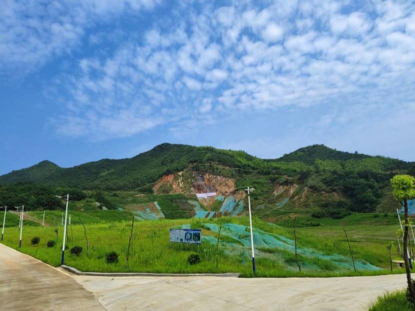 銅山、前山露天采坑復(fù)墾項(xiàng)目完成